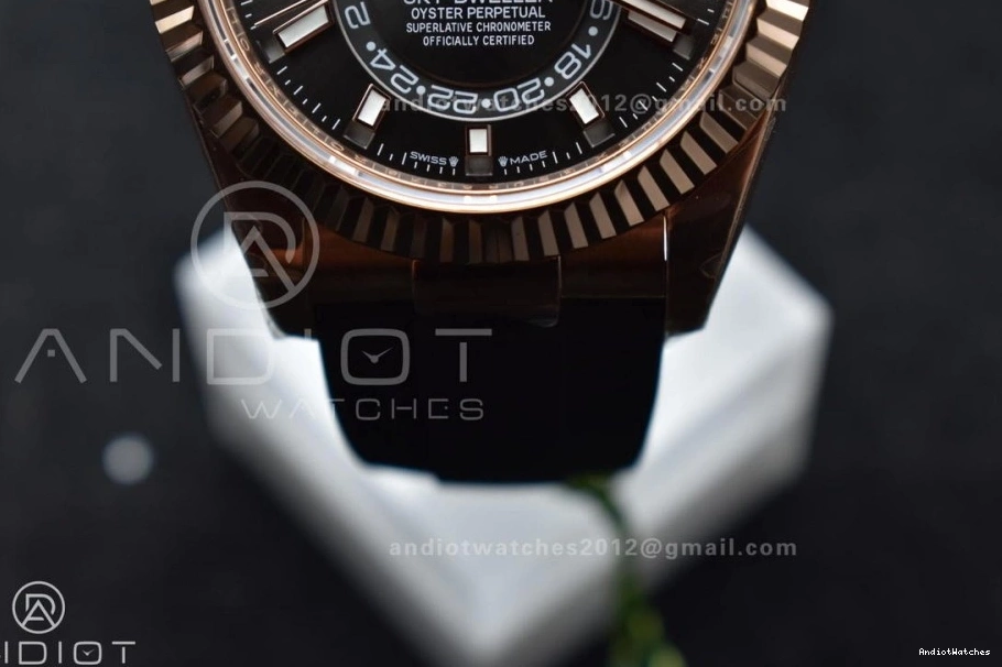 on Grey ZF Weight) Edition 336235 Sky-Dweller FlexibleFit Strap RG 1:1 1097 Best Dial A23J (Gain Oyster-flex 1004